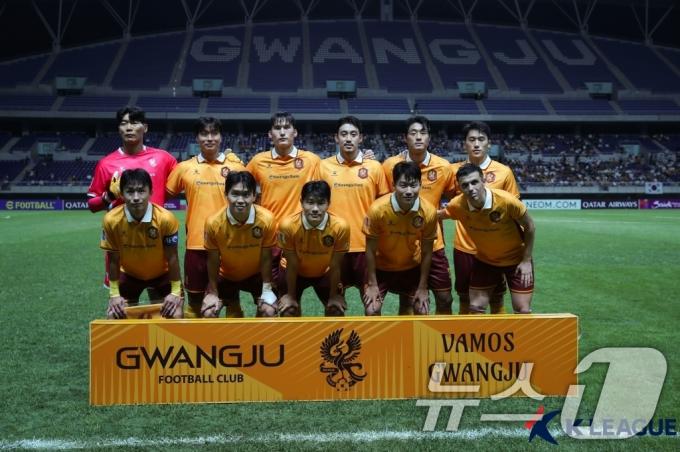 [사진] 역사적인 아시아 무대 나서는 광주FC 베스트 일레븐