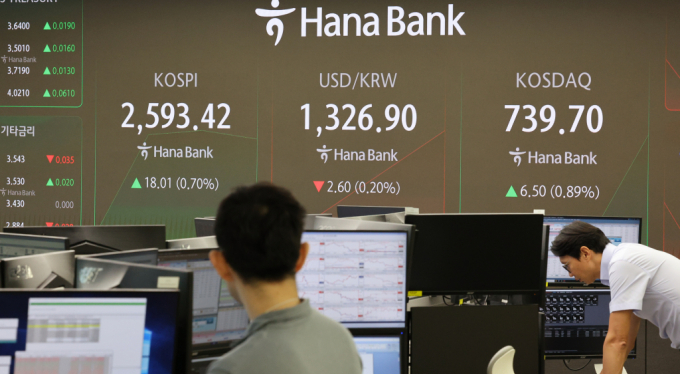 빅컷 단행 후 경기침체 우려가 확대되면서 국내증시도 약세흐름을 연출하고 있다./사진=뉴스1
