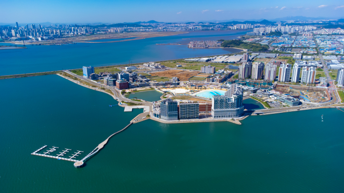 시흥 시화호 거북섬 모습. /사진제공=시흥시