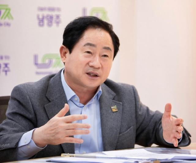 주광덕 남양주시장. / 사진제공=남양주시
