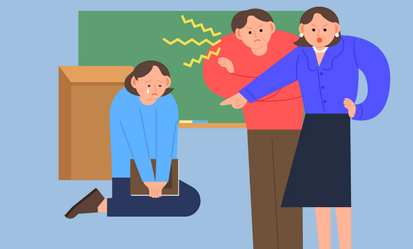 인천의 한 유치원 교사가 원생들에게 김 가루를 청소시켰다는 이유로 학부모에 무릎을 꿇은 사건이 전해져 교육당국이 감사에 나섰다. /사진=이미지투데이