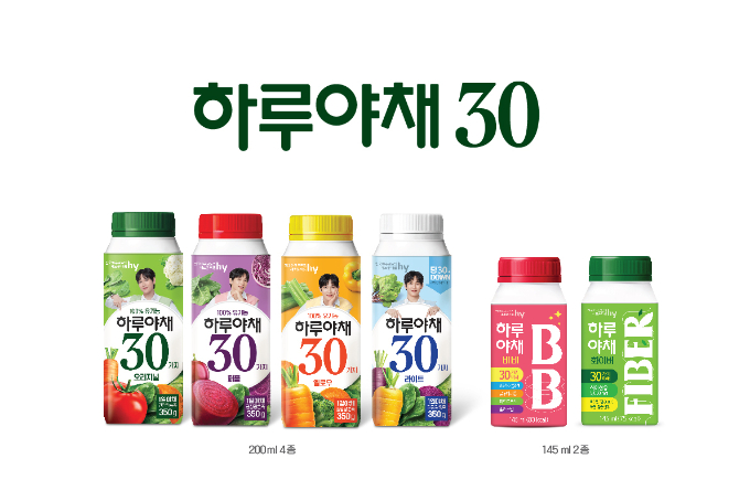 hy의 하루야채가 하루야채 키즈, 하루야채30 시리즈 등 다양하게 진화하고 있다. /사진=hy