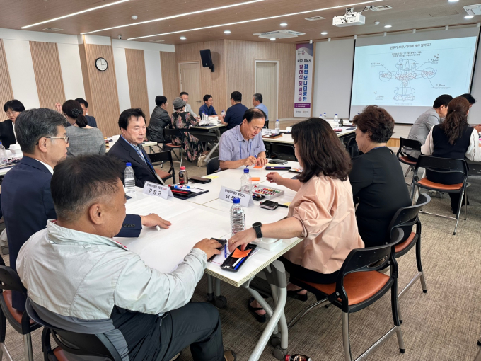 하남시가 정책모니터링단 2기 발대식을 진행하고있다 / 사진제공=하남시