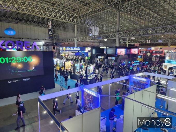 도쿄게임쇼 2024 전시회의 모습. /사진=양진원 기자 