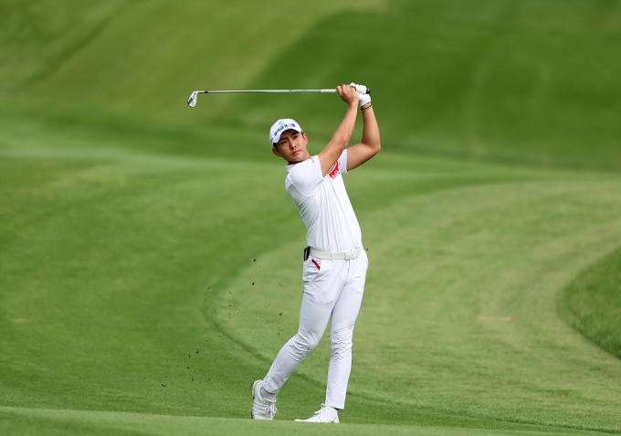 현대해상 최경주 인비테이셔널 첫날 선두로 나선 이수민(KPGA 제공)
