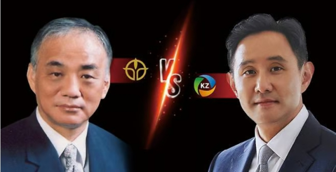 장형진 영풍 고문(왼쪽)과 최윤범 고려아연 회장. / 그래픽=김은옥 기자