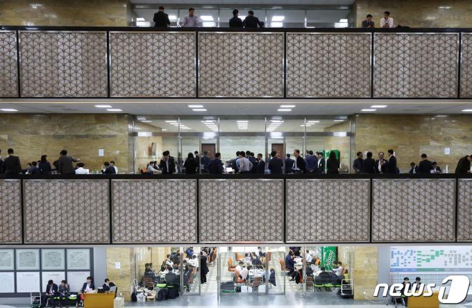 21대 국회 마지막 국정감사일 마지막 날인 27일 서울 여의도 국회에서 피감기관