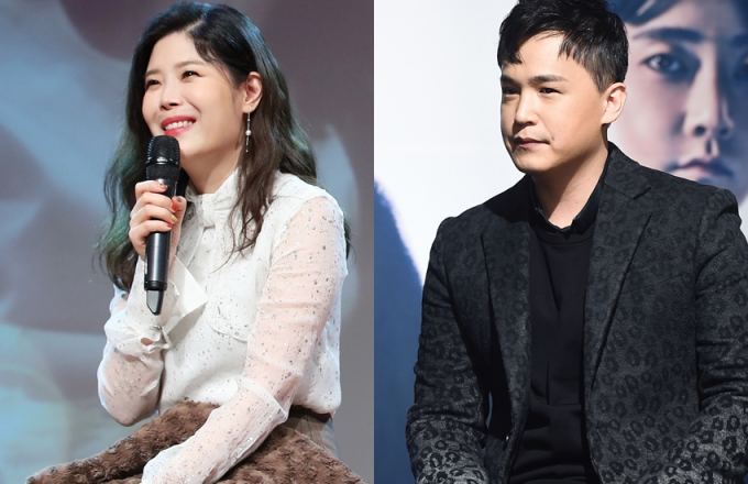 가수 린이 남편 이수와 듀엣곡을 발매한다. 사진 왼쪽부터 가수 린과 이수. /사진=뉴스1
