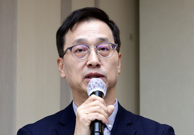 박재현 한미약품 대표의 북경한미약품 동사장 등기 절차가 마무리됐다. 사진은 박 대표 모습. /사진=뉴스1