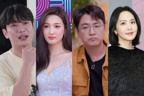 율희 최민환, 박지윤 최동석 부부의 이혼 팔이에 대중의 피로감이 높아지고 있다. /사진=KBS, TV조선 티빙 제공