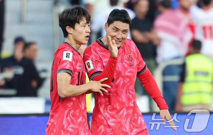 [뉴스1 PICK]고비 넘긴 홍명보호 요르단에 2대0 완승 ‘아시안컵 참패 설욕’