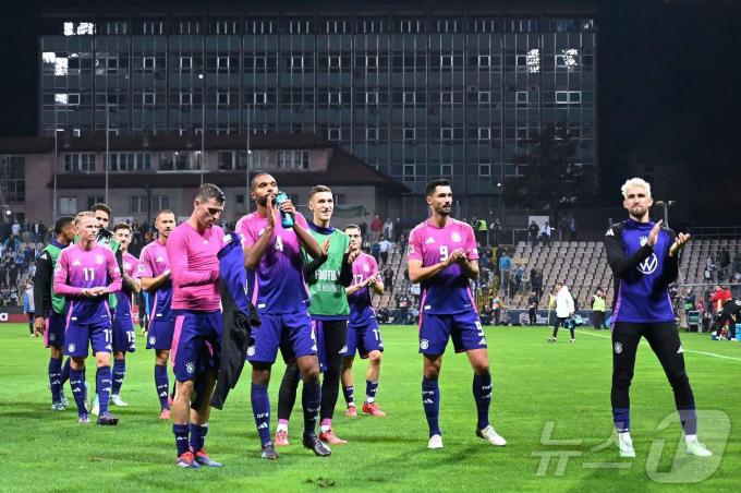 유럽축구연맹(UEFA) 네이션스리그에서 3경기 연속 무패를 기록한 독일. ⓒ AFP=뉴스1