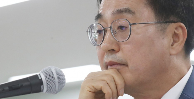 동연 경기도지사가 의원들의 질의를 경청하고 있다. 사진제공=뉴스1 