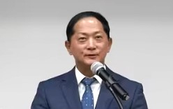 17일 성남 스타트업캠퍼스에서 취임 인사하는 이재준 경기도주식회사 신임 대표이사. 사진제공=경기도