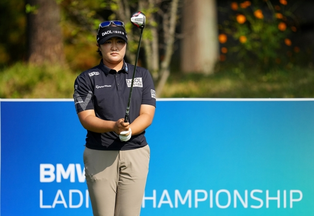 LPGA 투어 BMW 레이디스 챔피언십 1라운드 4위 유해란. /사진= 대회 조직위