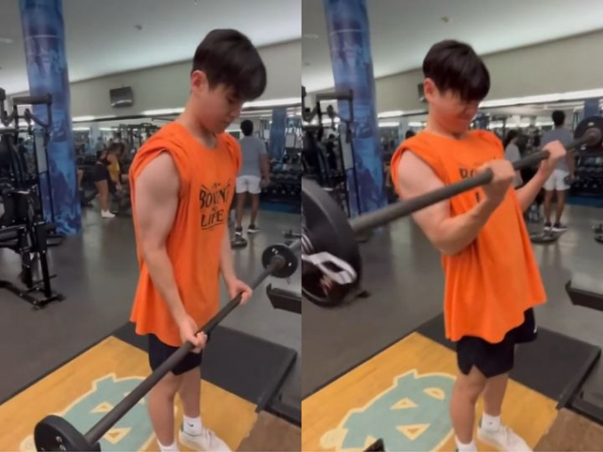 가수 윤민수의 아들 윤후가 폭풍 성장했다. /사진=김민지씨 인스타그램