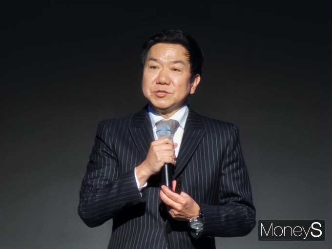 이상엽 현대제네시스글로벌디자인담당 부사장이 DIFA 기조연설자로 나서 고객 중심의 디자인에 대해 설명했다. /사진=박찬규 기자