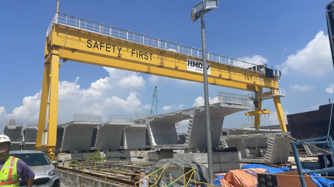 필리핀 수도 마닐라와 북부 신도시 클락을 잇는 남북철도 공사에 국내 시공능력 2위 현대건설을 비롯해 포스코이앤씨, DL이앤씨, 롯데건설 등이 참여하고 있다. 현대건설은 해당 공사의 제1공구와 남북철도 남부구간 남부도시철도를 수주했다. /사진=김노향 기자