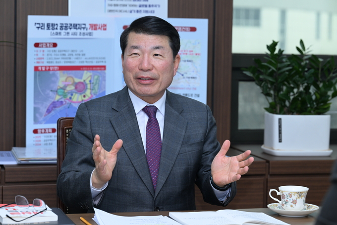  백경현 구리시장. / 사진제공=구리시 