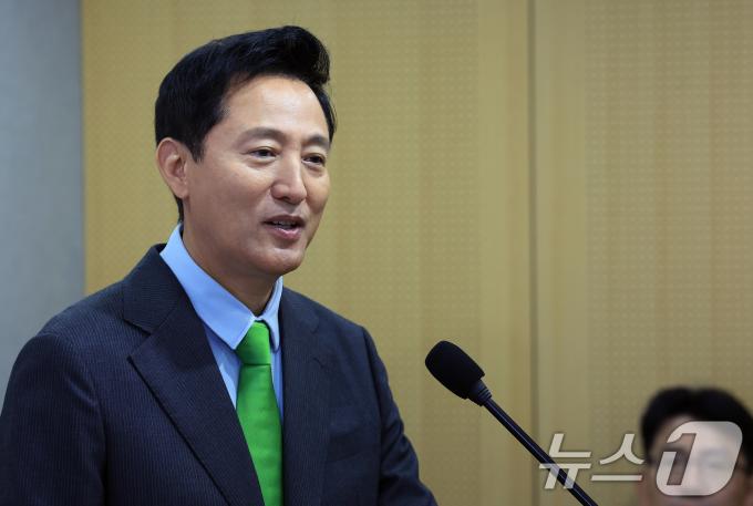 오세훈 서울시장. ⓒ News1 박정호 기자