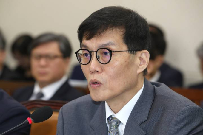 이창용 한국은행 총재가 29일 오전 서울 여의도 국회에서 열린 기획재정위원회의 기획재정부, 한국은행 등에 대한 종합 국정감사에 출석해 의원 질의에 답하고 있다./사진=뉴스1