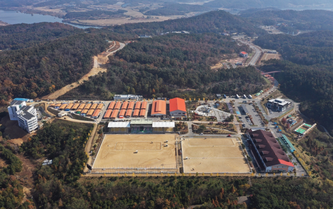 열린관광지조성 공모사업 선정부지전경./사진제공=상주시