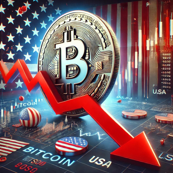 미국 대선을 앞두고 도널드 트럼프 후보의 당선 가능성이 낮아지면서 비트코인 가격도 하락세를 보였다. /그래픽=김서연 기자 