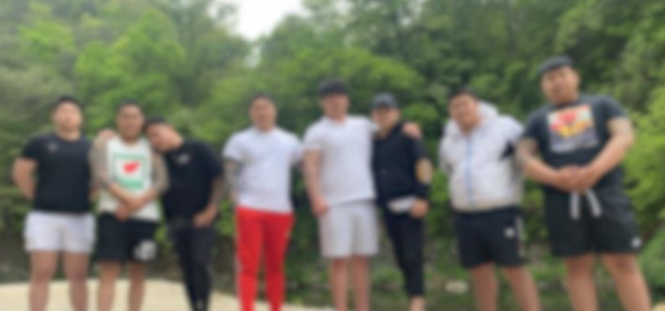 조직원들은 몸에 새긴 문신을 드러내는 옷차림으로 거리를 누볐다. /사진=경기북부경찰청