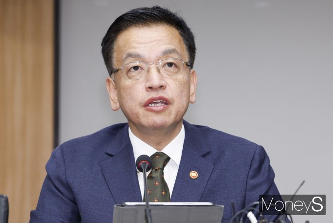 [머니S포토] 최상목 부총리 