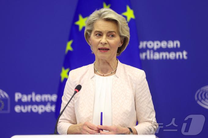 우르줄라 폰데어라이엔 유럽연합(EU) 집행위원장 ⓒ 로이터=뉴스1 ⓒ News1 우동명 기자