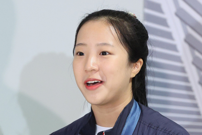 여자 탁구 간판 신유빈. / 사진=뉴스1 신웅수 기자 