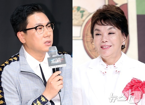 이상민(왼쪽)과 김수미 ⓒ 뉴스1 DB