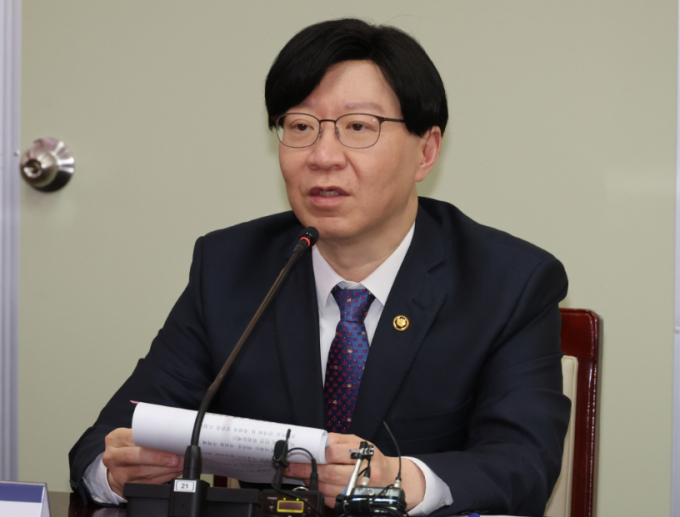김소영 금융위원회 부위원장이 6일 서울 종로구 정부서울청사에서 열린 제1차 가상자산위원회에 참석해 발언하고 있다. 사진은 기사 내용과 직접적인 관련이 없음./사진=뉴스1 