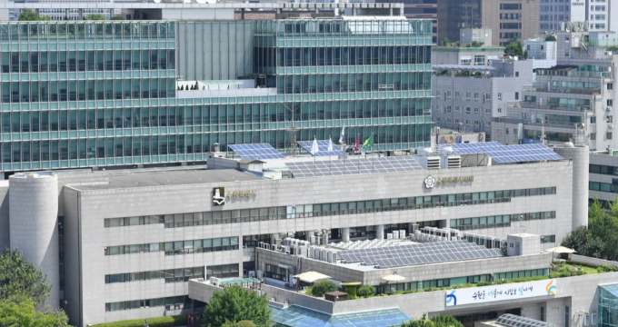 수원시청 전경