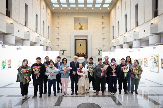 대법원·법원행정처의 2024년 장애 인식개선 교육 및 미술작품전시회.(대법원 제공)