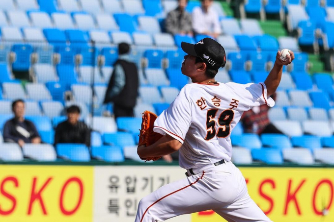 KT 위즈가 심우준 보상 선수로 한화 이글스 투수 한승주를 지명했다./사진=한화 이글스 인스타그램
