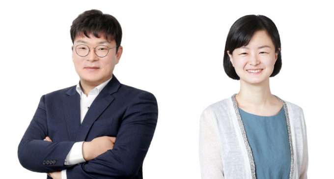 BGF그룹이 2025년 조직 개편 및 정기 인사를 단행했다. BGF리테일 상품해외사업부문장 진영호 전무(왼쪽), BGF 전략담당 오명란 상무. /사진=BGF리테일