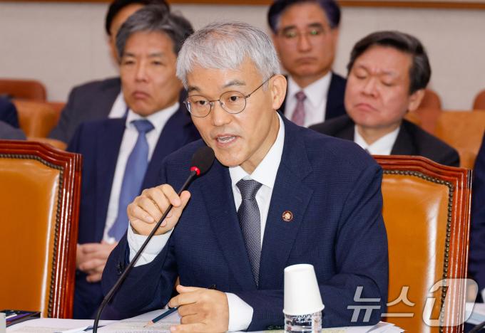 천대엽 법원행정처장./뉴스1 ⓒ News1 안은나 기자