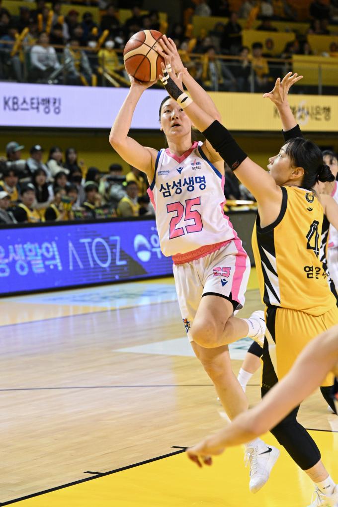 용인 삼성생명의 배혜윤. (WKBL 제공)