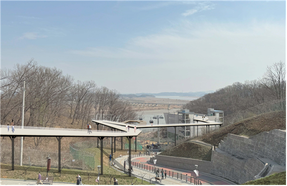 파주시 곤돌라 스카이워크 사업구상도. /사진제공=파주시