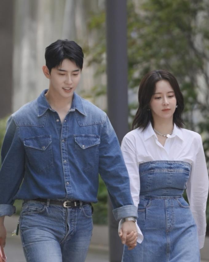 은가은과 박현호(은가은 SNS)
