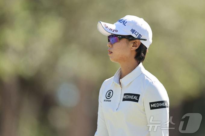 미국여자프로골프(LPGA) 투어의 안나린. ⓒ AFP=뉴스1
