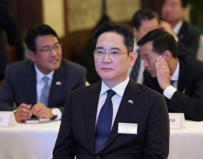 이재용 삼성전자 회장이 '2024년 가장 영향력 있는 사업가 100인'에 선정됐다. 사진은 지난달 7일(현지시각) 한-필리핀 비즈니스포럼에 참석한 이 회장의 모습. /사진=뉴스1