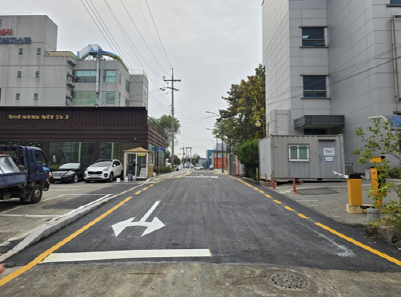 파주시 금촌동과 금릉동을 연결하는 도로. /사진제공=파주시