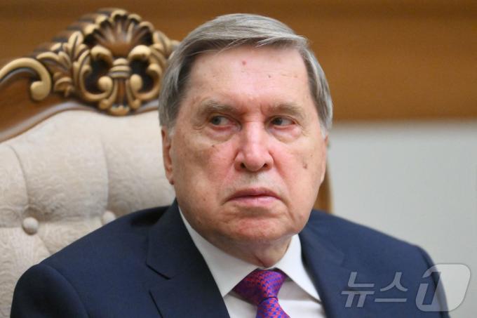 유리 우샤코프 크렘린궁 보좌관. <자료 사진>2024.06.20 ⓒ AFP=뉴스1 ⓒ News1 우동명 기자