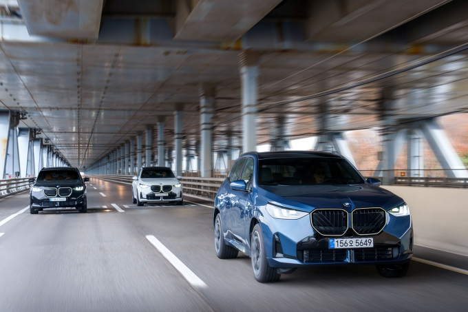 BMW X3의 고성능 모델 M50 xDrive를 시승했다. /사진=BMW코리아