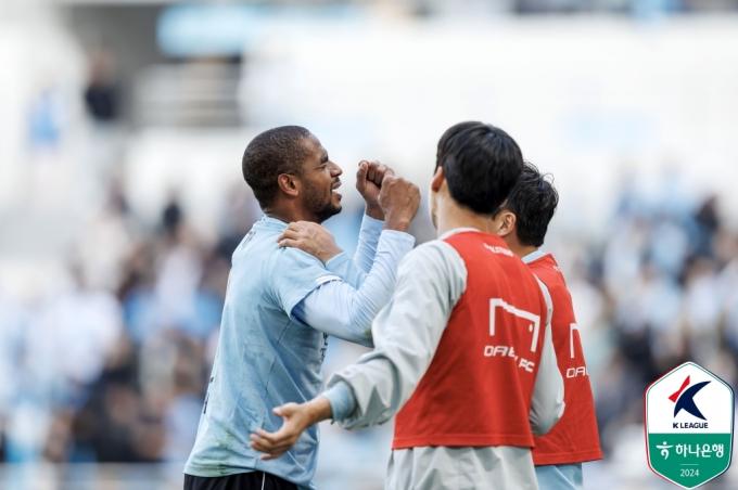 대구FC 공격수 에드가. (한국프로축구연맹 제공)