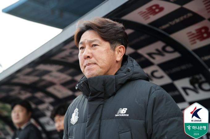 김도균 서울 이랜드 감독(한국프로축구연맹 제공)
