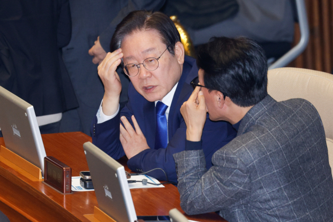 이재명 더불어민주당 대표가 오는 6일로 예정된 불법 후원금 공판에 출석하지 않기로 했다. /사진=뉴스1