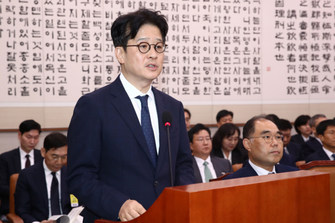 사진은 지난 10월18일 서울 여의도 국회에서 열린 법제사법위원회에 출석한 이창수 서울중앙지검장. /사진=뉴스1